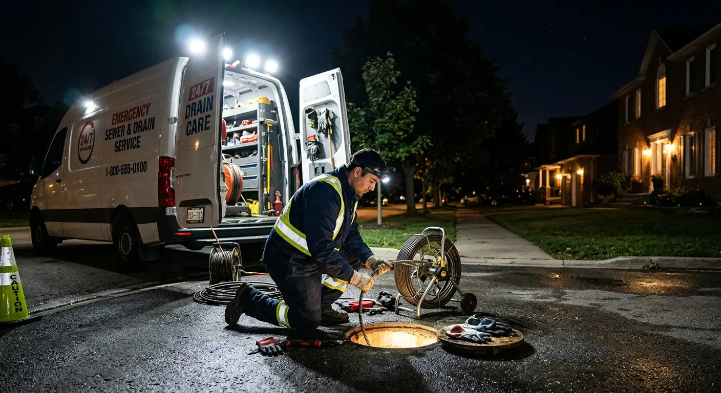 Sewer Line Cleaning in Waterloo, NY